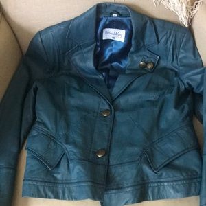EUC leather jacket